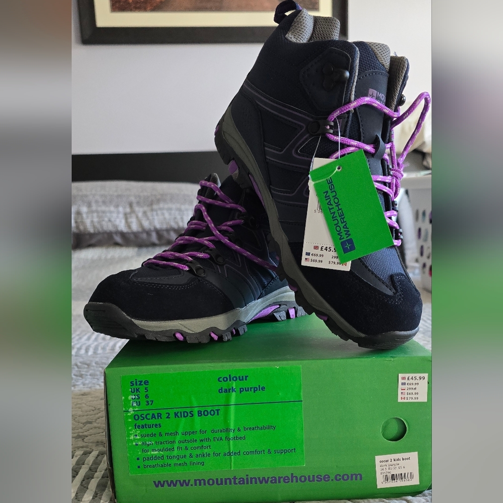 Mountain Warehouse Kids' Purple Winter Boots